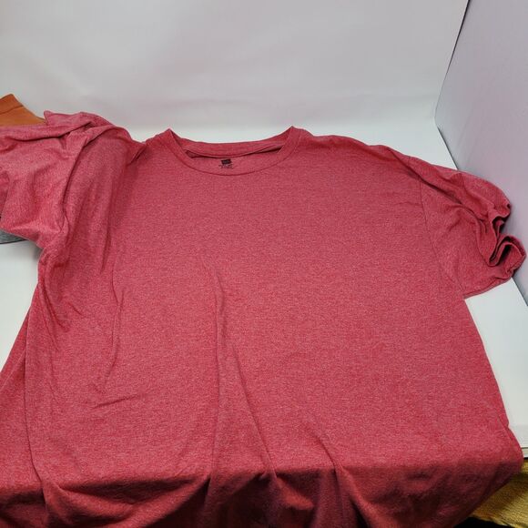 Hollister Polo in Salmon Pink Mens XL w/ Bonus Pink Hanes T-shirt - Picture 5 of 6